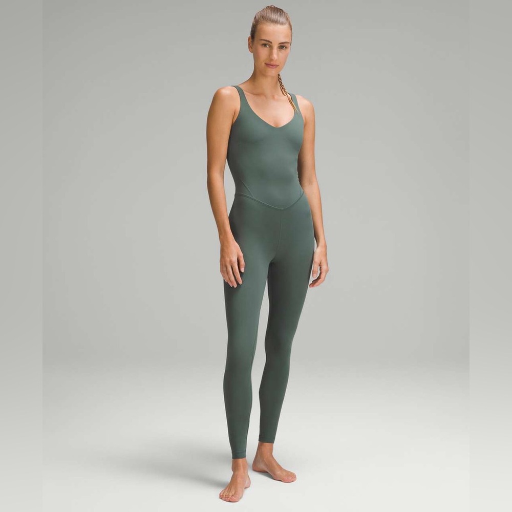 Lululemon Green Align Bodysuit - Full-Length Bodysuit Size 6